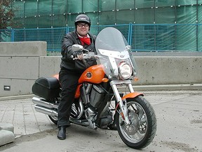 NAIT Instructor Graham Miller, 47, was killed on Wednesday November 9, 2011 while riding his  motorcycle home from work.
Family hand out photo