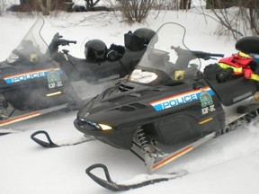 The local RCMP are advising snowmobilers to be to be safe this winter. They are advised to keep to the trails and be aware of weather conditions before heading out. (SUBMITTED PHOTO)