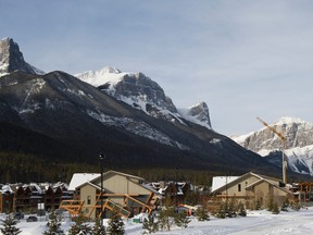 Three Sisters Mountain Village. Justin Parsons/ Canmore Leader/ QMI Agency