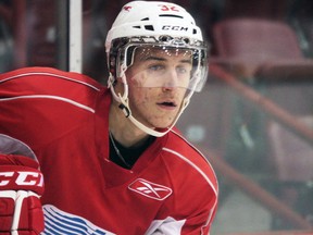 Tyler Gaudet credits much of his success to Hounds head coach Sheldon Keefe.