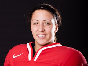 Sarnia native Carolyne Prevost is taking another step towards making the Canadian women's national hockey team for the 2013 World Championships and 2014 Olympics by participating in the squad's winter evaluation camp Jan. 20-25 in Ottawa. HOCKEY CANADA IMAGES