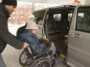 Accessible taxis. Postmedia Network file photo