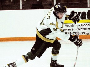 Mark Raycroft, then with the St. Thomas Stars, is looking to help the Brampton Battalion gain home ice advantage in his rookie season in the Ontario Hockey League. In sixth place in the Eastern Conference, the Battalion are three points out of sole possession of fourth and home ice. (PATRICK BRENNAN, QMI Agency)