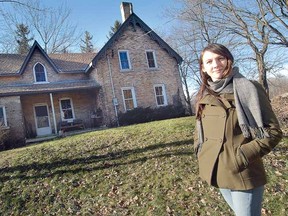 Miranda Franken has a vision for the former home of playwright and poet James Reaney. (SCOTT WISHART The Beacon Herald)