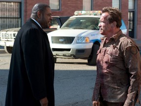 Arnold Schwarzenegger and Forest Whitaker in The Last Stand. (Lionsgate)