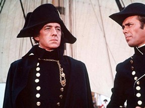 Alec Guinness and Dirk Bogarde in Damn the Defiant (Supplied)