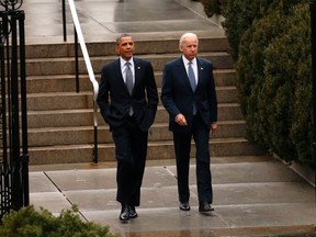 U.S. President Barack Obama & VP Joe Biden. (KEVIN LAMARQUE / Reuters)