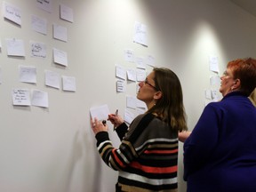 Community members gathered Thursday for the third Community Image Summit, each positing their answer to the prompt of “Wood Buffalo is...” 

AMANDA RICHARDSON/TODAY STAFF