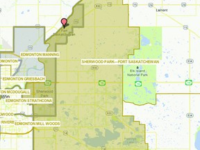 New federal constituency boundaries have been proposed, which would create a Sherwood Park-Fort Saskatchewan riding, as opposed to the two ridings that currently split the Fort.
Graphic Supplied