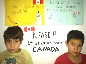 Canadian born Adam (left) and Omar Benhmuda and their parents and two brothers are being allowed to come back to Canada. Their refugee claim was rejected in 2008 and they were deported to Libya, where their father was tortured.
