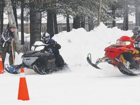 Petawawa's Cabin Fever 2013 wrapped up as it began, with snowmobile drag races. The winter carnival was in its second weekend.