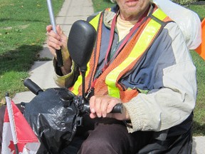 Ben Rowbottom, of Simcoe, has been a crossing guard in Simcoe for 23 years. (FILE PHOTO)