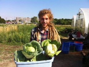 Connor Desjardins on Fresh City_s Farm_s Toronto farm
