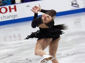 Sherwood Park’s Kaetlyn Osmond didn’t look back after a strong showing in the senior ladies singles short program this weekend, also nailing her long program to win at the Canadian Figure Skating Championships. Dave Thomas QMI Agency
