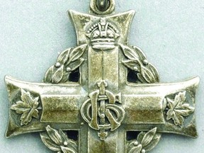 The Royal Canadian Memorial Silver Cross of Cpl. D.M. Jeffrey