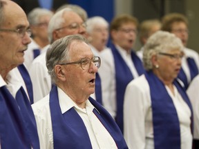 The Northgate Lions Choralaires performed during a re-opening celebration for the Northgate Lions Seniors Recreation Centre on September 21, 2012. IAN KUCERAK/EDMONTON SUN/QMI AGENCY
