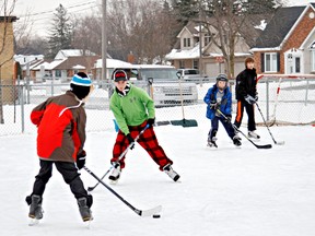 Outdoor rink