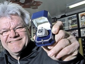 L.A. Kings all-time leading scorer, Marcel Dionne, received a Stanley Cup ring in January 2013 in recognition of his hockey legacy, which never included winning the cup.(Mike DiBattista/Niagara Falls Review)