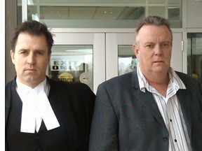 London lawyer Phillip Millar and his client Craig Short