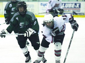 Fort Saskatchewan Fury forward Jena Movoid was big on the weekend’s two games, picking up two goals and four assists en route to wins against the Irma Chargers and the Thorsby Thunder.
Photo by Shane Jones/ QMI Agency