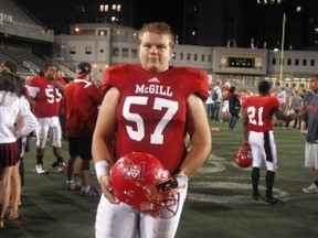 Winnipeg's Jordan Medal of the McGill Redmen has been selected to compete in the International Federation of American Football’s fourth annual International Bowl on Feb. 5 in Austin, Texas.