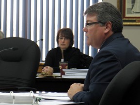 Glen Stor Dun Lodge administrator Norm Quenneville presented his budget to city councillors on Friday, Jan. 25.