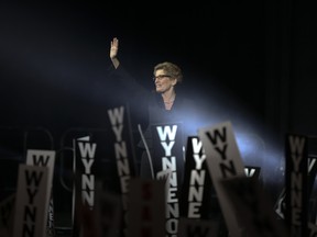 Kathleen Wynne becomes the next premier of Ontario after the third ballot at the Liberal Leadership convention in Toronto on Saturday, January 26, 2013. (Veronica Henri/Toronto Sun)