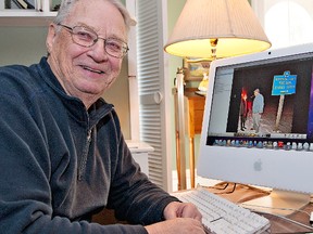 BRIAN THOMPSON, The Expositor

Former Ontario Liberal leader Robert Nixon shows a photo on his computer screen of a recent visit to his St. George home by Kathleen Wynne, who won the Liberal leadership convention on the weekend to become Ontario's first female premier.