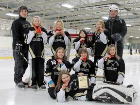 With three tournaments and three gold medals under their belt, the Drayton Valley U-12 Pythons ringette team is having a highly successful season