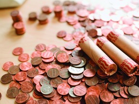 The last penny was struck at the Royal Canadian Mint in Winnipeg on May 4, 2012.
Metro photo