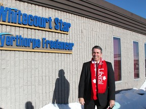 David Bertschi stopped by the Whitecourt Star office on Jan. 24 to talk about his campaign for the Liberal Party of Canada leadership race.
Johnna Ruocco | Whitecourt Star