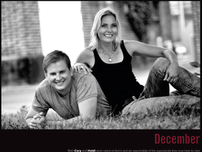 Cory and Heidi Van Groningen of VG Meats are featured in the 2013 Faces of Farming calendar.
