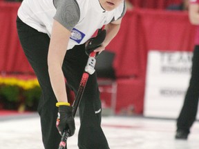 Lori Olson-Johns, who plays second for Cheryl Bernard, will be the special guest speaker at the closing banquet for the 2013 Canadian Junior Curling Championships.