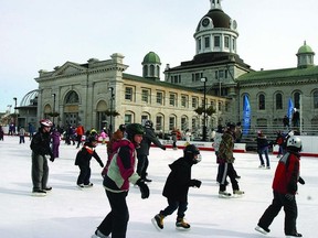 The outdoor rink at Springer Market Square will be busy once again for Feb Fest.