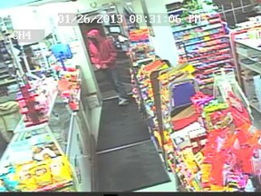 This person is wanted for robbing TAJ Variety.