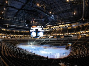 A general view of Consol Energy Center before the game between the Pittsburgh Penguins and the Toronto Maple Leafs at Consol Energy Center on January 23, 2013 in Pittsburgh, Pennsylvania.  Justin K. Aller/Getty Images/AFP