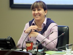 Councillor Ana Bailao at the Affordable Housing Committee meeting at City Hall Tuesday, January 29, 2013, a day after she pleaded guilty to one of her impaired driving charges. (Dave Abel/Toronto Sun)