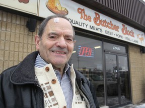 Bill Raposo has retired and sold The Butcher Block, a business he has run for the past 24 years. (Michael Lea The Whig-Standard)