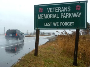 Veterans Memorial Parkway. (QMI Agency file photo)