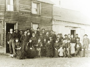 The morning after a dance at Buck Smith's 1885