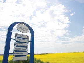 City of Airdrie Sign