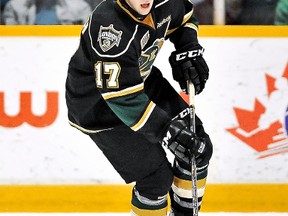 London Knights winger Seth Griffith of Wallaceburg is the OHL's leading scorer. (TERRY WILSON/OHL Images)
