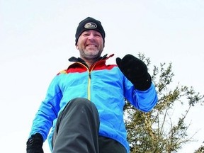 Derrick Spafford, organizer of the Westbrook Snowshoe race, is looking forward to the event at the Westbrook Golf Club on Saturday, Feb. 9.  This is the third event in the 2013 Dion Eastern Ontario Snowshoe Running Series, which also includes races in Batawa, Cornwall, Napanee and Sydenham.       ROB MOOY - KINGSTON THIS WEEK - FRONTENAC THIS WEEK