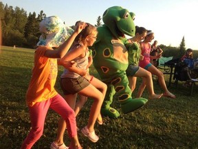 Greenwater kids enjoying their park.