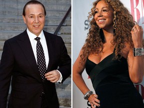 Tommy Mottola and Mariah Carey. (REUTERS file photo)