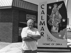 Neil McKerracher in Calmar during his time as mayor.