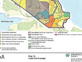 The South Cooking Lake area structure plan. Graphic Supplied