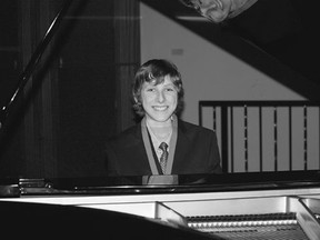 Clay Larocque performed in Toronto during a ceremony at which he was awarded the Conservatory Canada Medal of Excellence.