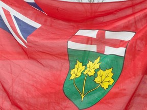 Ontario's flag.