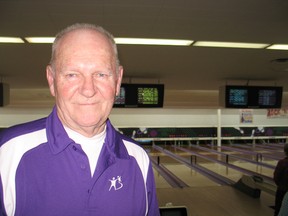 Hermann Rogalsky currently bowls with the Optimist Club when he takes part in the Big Brothers Big Sisters Bowl for Kids Sake. Taking part in support of Big Brothers Big Sisters is something he’s been doing for 34 years.
Kathryn Burnham staff photo